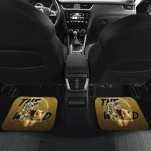 Load image into Gallery viewer, Dio Brando Jojo Bizarre Adventure Gyro Manga Checkerboard Style Car Floor Mats Anime Yellow Universal Fit 175802 - CarInspirations