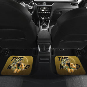 Dio Brando Jojo Bizarre Adventure Gyro Manga Checkerboard Style Car Floor Mats Anime Yellow Universal Fit 175802 - CarInspirations