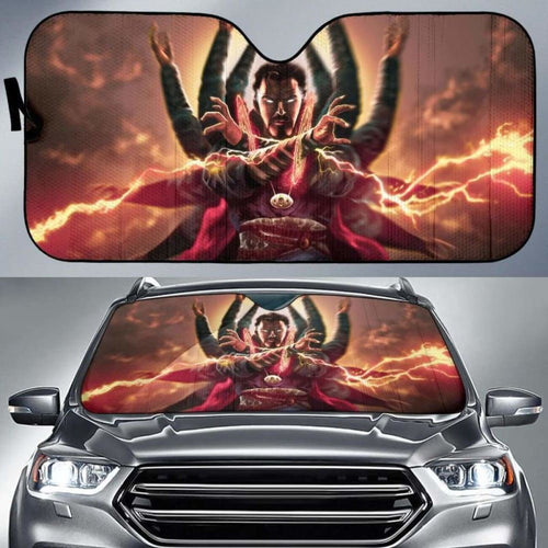 Doctor Strange Car Sun Shades 918b Universal Fit - CarInspirations