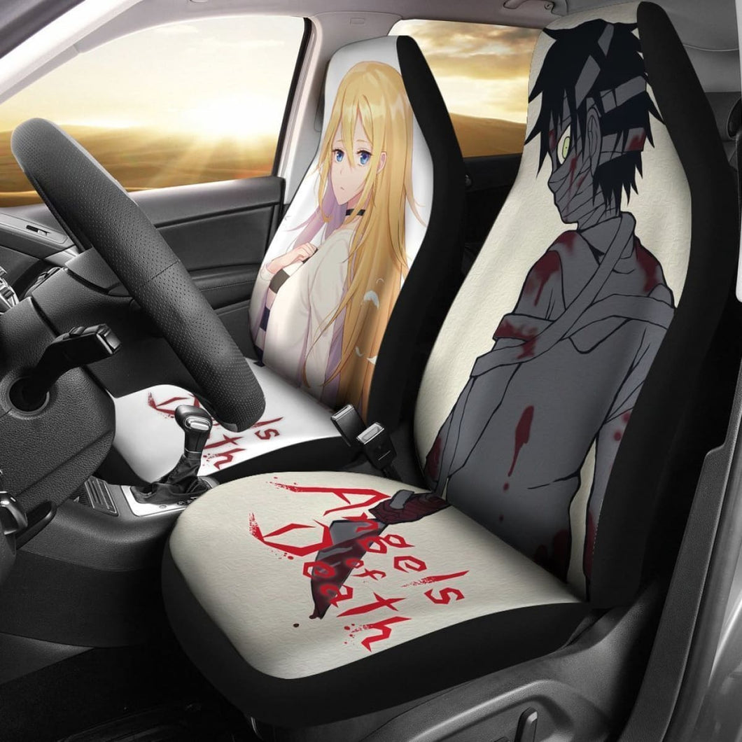 DonT Look Back Rachel Gardner & Isaac Foster Angels Of Death Car Seat Covers Mn04 Universal Fit 225721 - CarInspirations