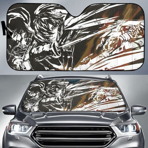 Dororo Black Auto Sunshade Anime 2020 Universal Fit 225311 - CarInspirations