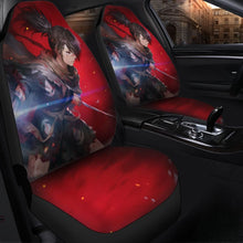 Load image into Gallery viewer, Dororo Hyakkimaru Red Fight Best Anime 2020 Seat Covers Amazing Best Gift Ideas 2020 Universal Fit 090505 - CarInspirations