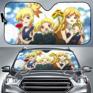 Dr Stone Beauty Auto Sunshade Anime 2020 Universal Fit 225311 - CarInspirations