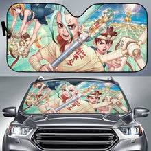 Load image into Gallery viewer, Dr Stone Dynamic Auto Sunshade Anime 2020 Universal Fit 225311 - CarInspirations