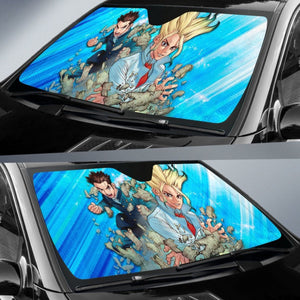 Dr Stone Hd Auto Sunshade Anime 2020 Universal Fit 225311 - CarInspirations