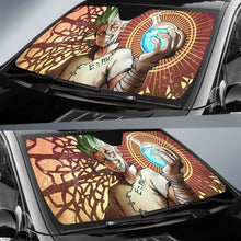 Load image into Gallery viewer, Dr Stone Shining Auto Sunshade Anime 2020 Universal Fit 225311 - CarInspirations
