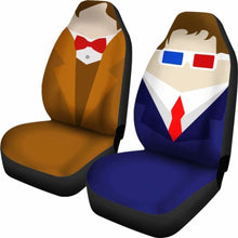 Load image into Gallery viewer, Dr Who - Car Seat Covers - (Set of 2) Universal Fit - CarInspirations