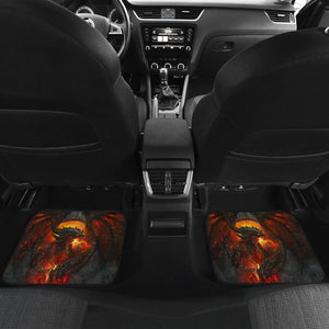Dragon Art Game Of Thrones Car Floor Mats Movie H053120 Universal Fit 072323 - CarInspirations