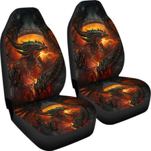 Load image into Gallery viewer, Dragon Art Game Of Thrones Car Seat Covers Movie H053120 Universal Fit 072323 - CarInspirations