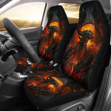 Load image into Gallery viewer, Dragon Art Game Of Thrones Car Seat Covers Movie H053120 Universal Fit 072323 - CarInspirations