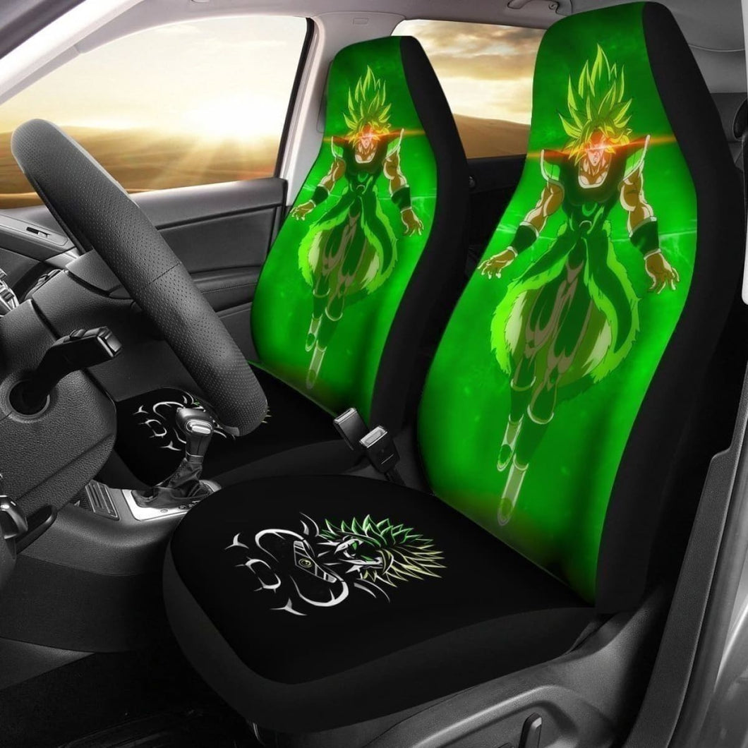 Dragon Ball Broly Power Anime Car Seat Covers Universal Fit 194801 - CarInspirations