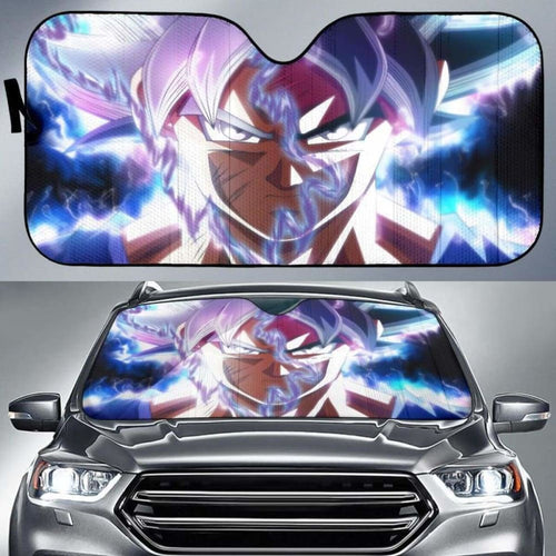 Dragon Ball Goku Ultra Instinct Car Sun Shades 918b Universal Fit - CarInspirations
