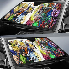 Load image into Gallery viewer, Dragon Ball Heroes Vs Villains Car Auto Sun Shades Universal Fit 051312 - CarInspirations