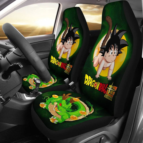 Dragon Ball Kid Songoku Funny Car Seat Cover Manga Universal Fit 103530 - CarInspirations