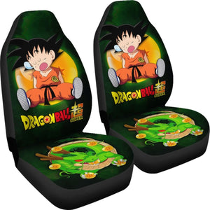 Dragon Ball Kid Songoku Slepping Car Seat Cover Manga Universal Fit 103530 - CarInspirations