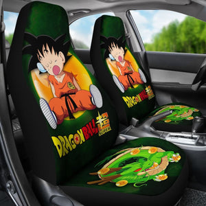 Dragon Ball Kid Songoku Slepping Car Seat Cover Manga Universal Fit 103530 - CarInspirations