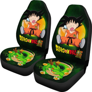 Dragon Ball Kid Songoku Slepping Car Seat Cover Manga Universal Fit 103530 - CarInspirations