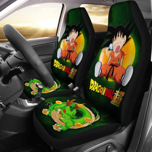 Dragon Ball Kid Songoku Slepping Car Seat Cover Manga Universal Fit 103530 - CarInspirations