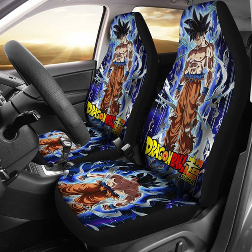 Dragon Ball Songoku Car Seat Covers Manga Fan Gift Universal Fit 103530 - CarInspirations