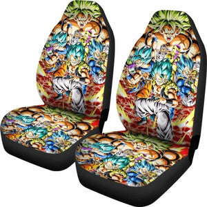Dragon Ball Super Broly 2019 Car Seat Covers Universal Fit 051012 - CarInspirations