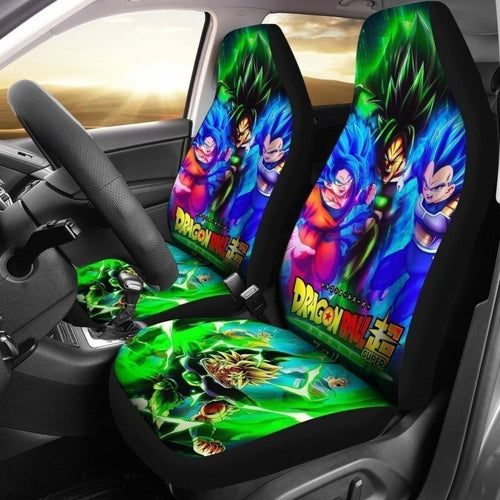 Dragon Ball Super Broly Anime Car Seat Covers Universal Fit 194801 - CarInspirations