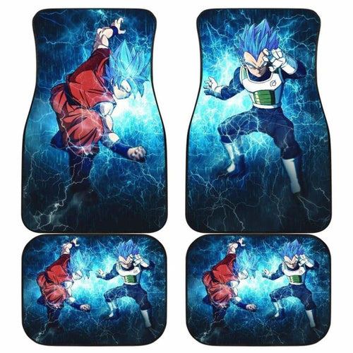 Dragon Ball Super Cadic Goku Car Floor Mats Universal Fit 051012 - CarInspirations