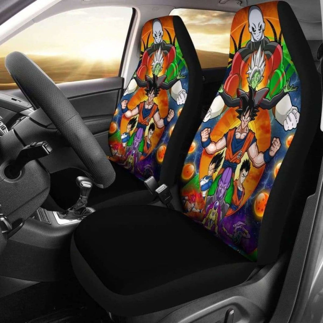 Dragon Ball Super Car Seat Covers Universal Fit 051012 - CarInspirations