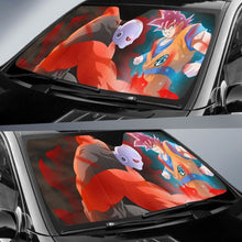 Load image into Gallery viewer, Dragon Ball Super Jiren Goku Car Sun Shade Universal Fit 225311 - CarInspirations