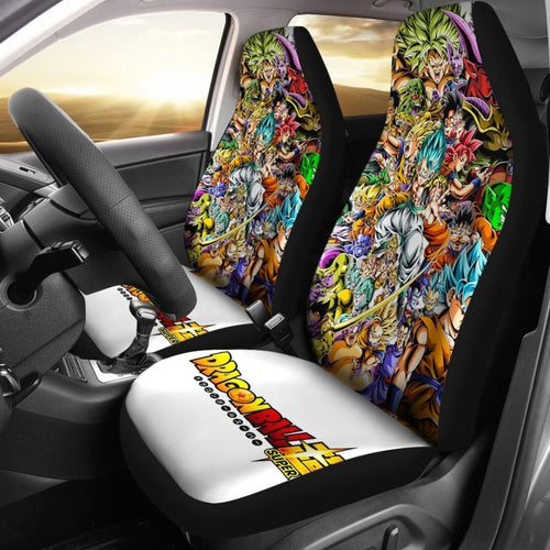 Dragon Ball Super Saiyan Full Character Car Seat Covers Lt02 Universal Fit 225721 - CarInspirations