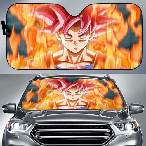 Dragon Ball z Car Auto Sun Shade 211626 Universal Fit - CarInspirations