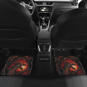 Dragon Game Of Thrones Car Floor Mats Movie H053120 Universal Fit 072323 - CarInspirations