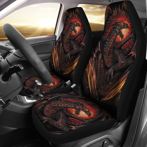 Dragon Game Of Thrones Car Seat Covers Movie Fan Gift H053120 Universal Fit 072323 - CarInspirations