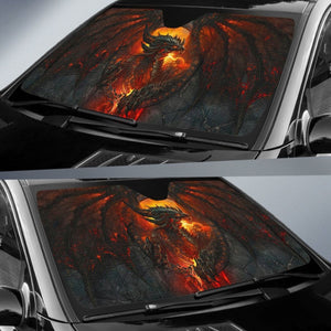 Dragon Game Of Thrones Car Sun Shades Movie fan gift Universal Fit 103530 - CarInspirations