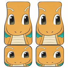 Load image into Gallery viewer, Dragonite Pokemon Cute Face Car Floor Mats Universal Fit 051012 - CarInspirations