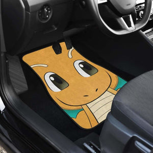 Dragonite Pokemon Cute Face Car Floor Mats Universal Fit 051012 - CarInspirations