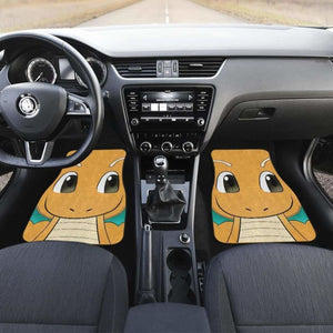 Dragonite Pokemon Cute Face Car Floor Mats Universal Fit 051012 - CarInspirations