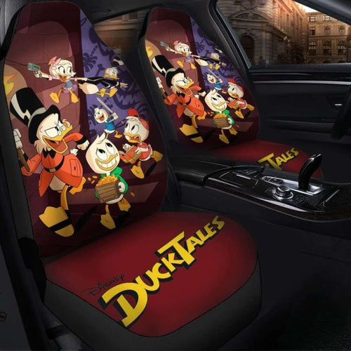 Ducktales New Seat Covers 1 101719 Universal Fit - CarInspirations