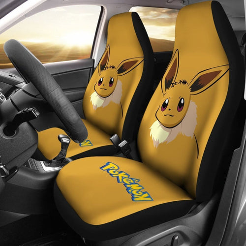 EeveeS Cute Pokemon Car Seat Covers Lt03 Universal Fit 225721 - CarInspirations