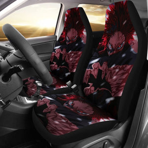 Eijiro Kirishima Car Seat Covers My Hero Academia Car Decor Universal Fit 194801 - CarInspirations