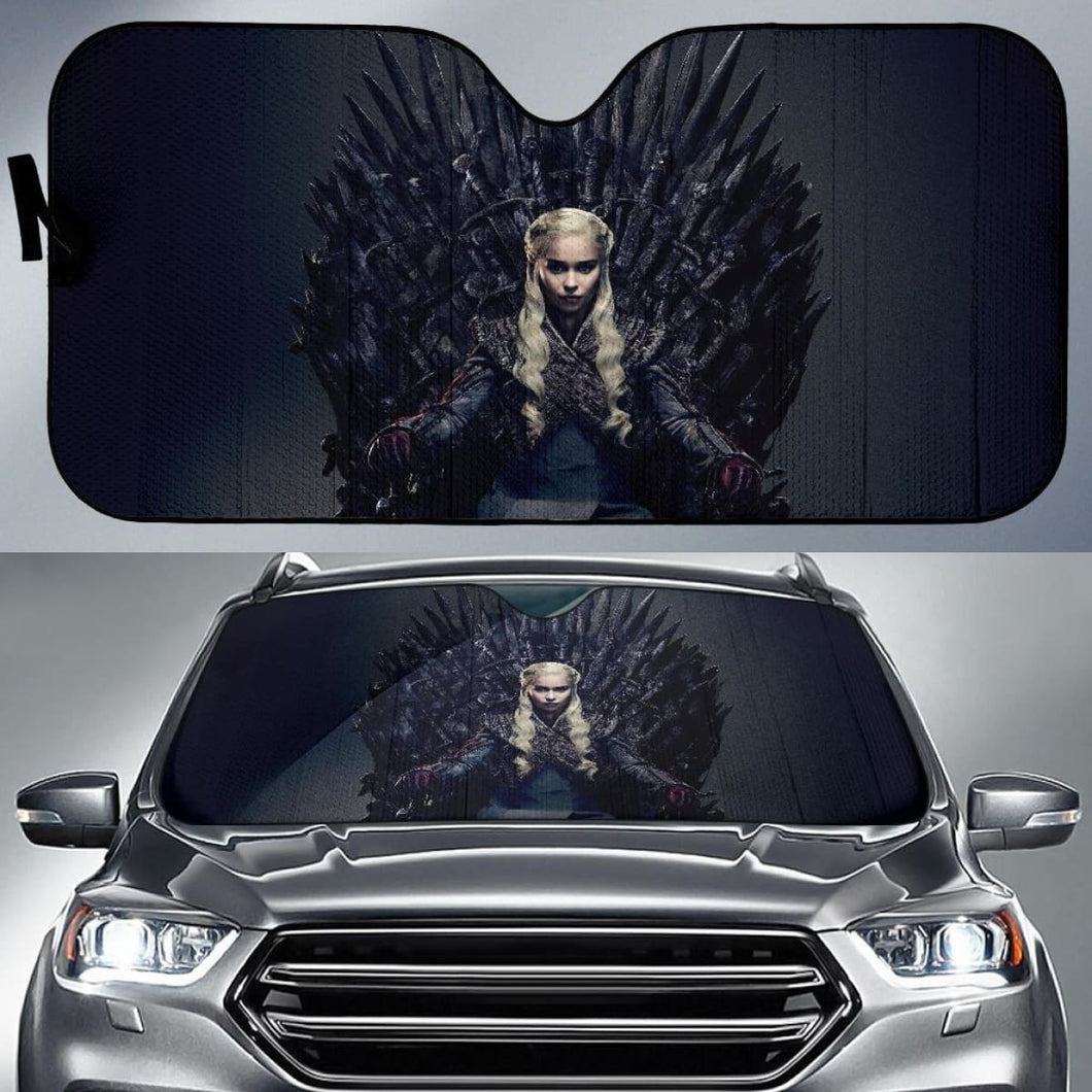 Emilia Clarke Daenerys Car Sun Shade Universal Fit 225311 - CarInspirations