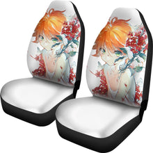 Load image into Gallery viewer, Emma The Promised Neverland Anime Best Anime 2020 Seat Covers Amazing Best Gift Ideas 2020 Universal Fit 090505 - CarInspirations