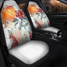 Load image into Gallery viewer, Emma The Promised Neverland Anime Best Anime 2020 Seat Covers Amazing Best Gift Ideas 2020 Universal Fit 090505 - CarInspirations