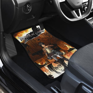 Eren Jeager Attack On Titan Car Floor Mats For Fan Like Anime Universal Fit 175802 - CarInspirations