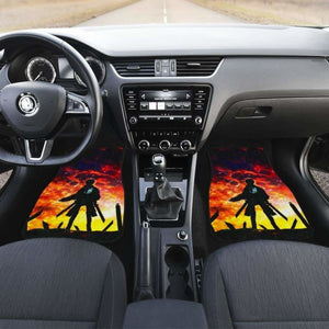 Eren Yeager Attack On Titan Car Floor Mats Universal Fit - CarInspirations