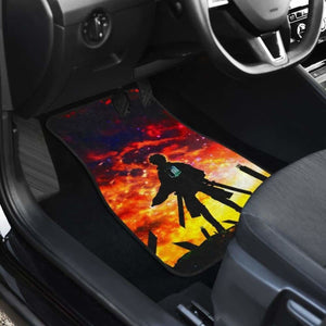 Eren Yeager Attack On Titan Car Floor Mats Universal Fit - CarInspirations