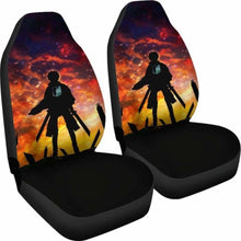 Load image into Gallery viewer, Eren Yeager Attack On Titan Car Seat Covers Universal Fit 051012 - CarInspirations