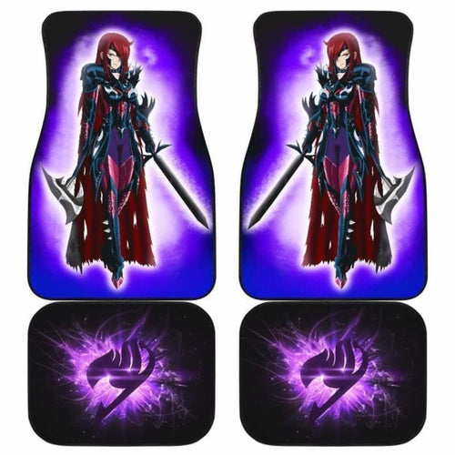 Erza Fairy Tail Car Floor Mats Universal Fit 051912 - CarInspirations