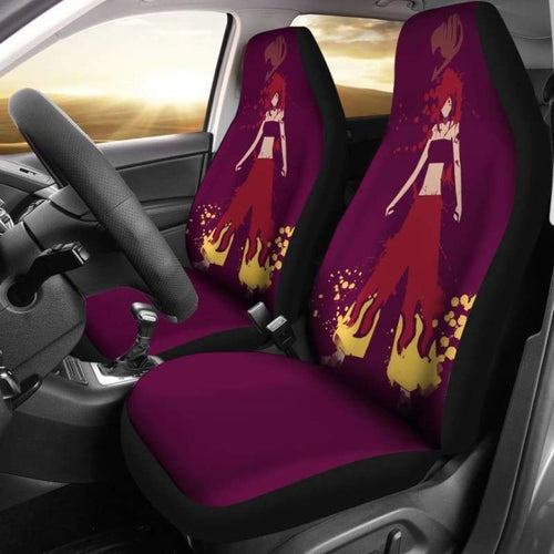 Erza Fairy Tail Car Seat Covers Universal Fit 051312 - CarInspirations