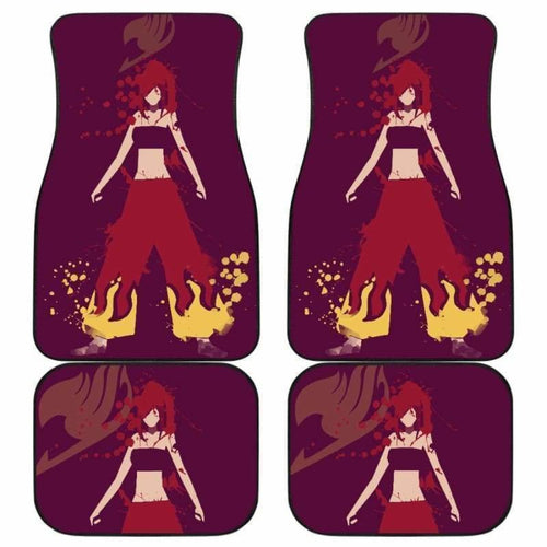 Erza Scalet Fairy Tail Car Floor Mats Universal Fit 051912 - CarInspirations
