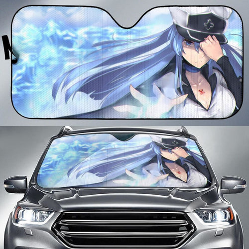 Esdeath Akame Ga Kill 4K Car Sun Shade Universal Fit 225311 - CarInspirations